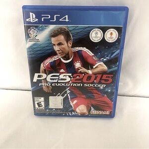 PS4 PES 15 Pro Evolution Soccer 2015 (PS4) EUC (Grandson only played once)